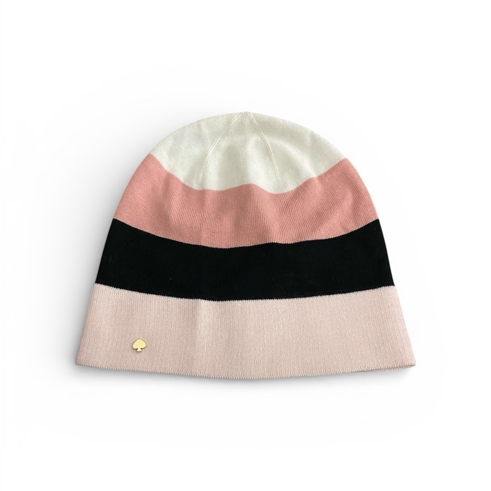 Kate Spade Multicolored Knit Hat Beanie Sz-OS - Picture 2 of 4